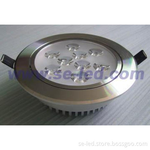 9W Recessed Flat Type White Best Quality LED Ceiling Light